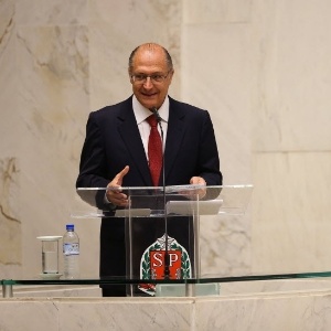 O governador de São Paulo, Geraldo Alckmin (PSDB), discursa em cerimônia de posse na Assembleia Legislativa - Zanone Fraissat/ Folhapress