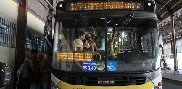 Reajuste nos preços das tarifas dos ônibus do Rio entrou em vigor no dia 3 de janeiro - José Lucena/Futura Press/Estadão Conteúdo