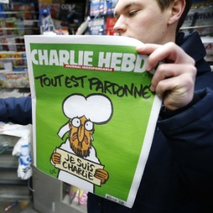 Capa da edição do 'Charlie' publicada uma semana após o atentado ao semanário