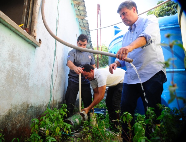 Secretaria do Ambiente realiza operação contra a capitação ilegal de água em poços artesianos no Rio de Janeiro - Tânia Rego/ Agência Brasil