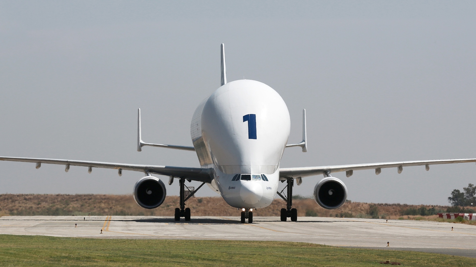 Airbus Beluga, A300-600ST, que transporta partes dos aviões da própria Airbus - Divulgação/Airbus