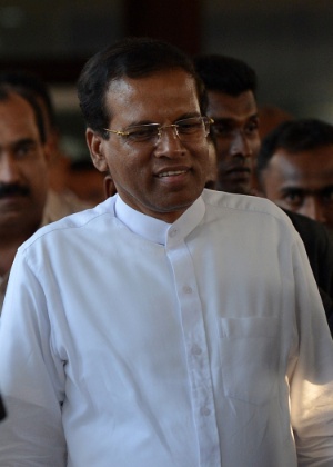 Maithripala Sirisena: presidente do Sri Lanka - Ishara S. Kodikara/AFP