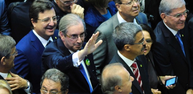 O novo presidente da Câmara, deputado Eduardo Cunha (PMDB-RJ) - Laycer Tomaz /Câmara dos Deputados