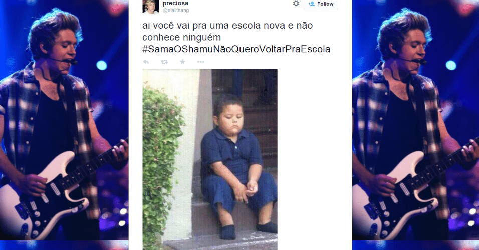 O retorno às aulas em grande parte das escolas do país rendeu muitos memes e piadas nas redes sociais. A hashtag #SamaOShamuNãoQueroVoltarPraEscola foi parar nos assuntos mais comentados do Twitter brasileiro. Confira algumas das piadas