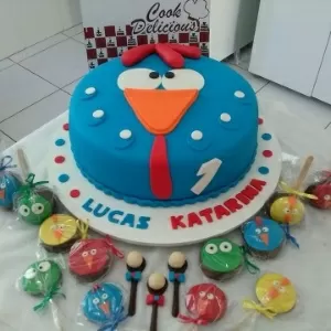 Bolos Decorados: Bolo Decorado Angry Birds 2