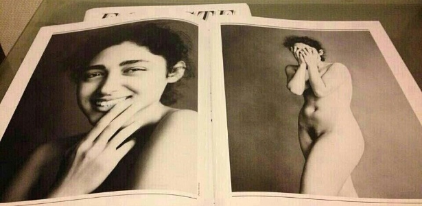 Exilada na França após ser expulsa do Irã, seu país natal, a atriz Golshifteh Farahani posou nua para a revista francesa "L'Egoïste" e divulgou algumas fotos no Facebook