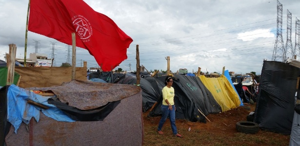 Seis locais do Distrito Federal foram ocupados por mais de 2.600 famílias do MTST (Movimento dos Trabalhadores Sem Teto) em fevereiro deste an - Valter Campanato/Agência Brasil