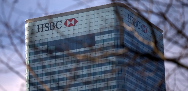 4.mar.2013 - Sede do banco HSBC em Londres - Andrew Cowie/AFP