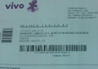 Cliente é chamado de mal educado em fatura de celular - Francisco Liberto de Oliveira Junior/Arquivo Pessoal