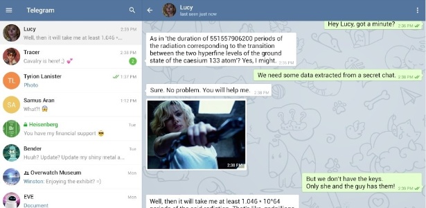 Telegram, aplicativo de mensagens instantâneas  - Divulgação