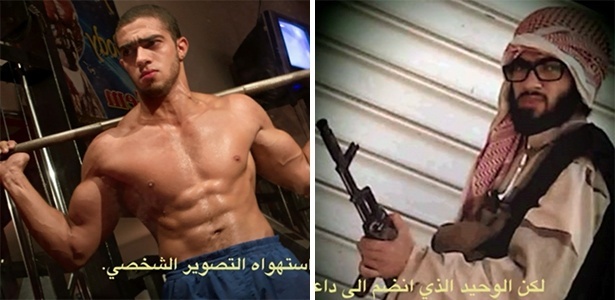 Islam Yaken, egípcio que deixou a vida de personal trainer para virar guerrilheiro do Estado Islâmico - Reprodução/The New York Times