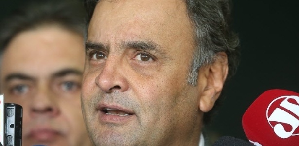 Aécio apoia a participação de tucanos nos protestos, mas diz que não estará presente - Alan Marques/Folhapress