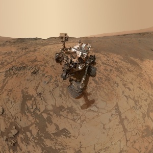 Sonda Curiosity faz "selfie" em Marte - Divulgação/ Nasa