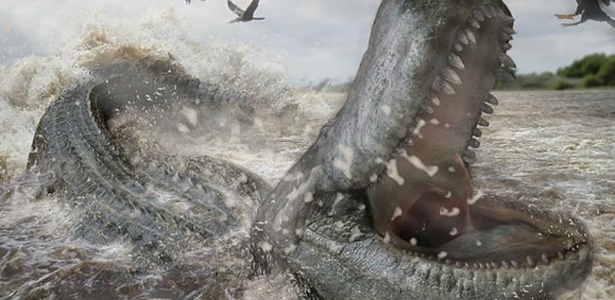 A mordida do Purussaurus era 20 vezes mais poderosa que a de um tubarão branco - BBC