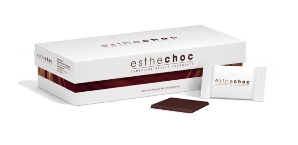 Esthechoc: o primeiro chocolate de beleza do mundo - Reprodução/Facebook/Lycotec