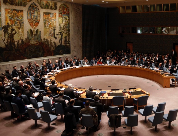 23.fev.2015 - Reunião do Conselho de Segurança da ONU, na sede em Nova York (EUA) - Mike Segar/Reuters