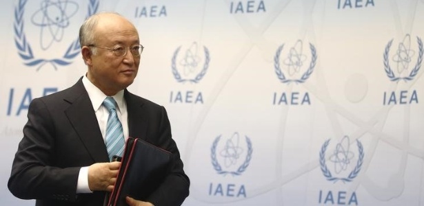 O chefe da Agência Internacional de Energia Atômica (AIEA), Yukiya Amano - HEINZ-PETER BADER