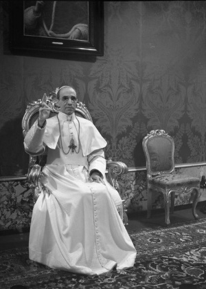 O papa Pio 12 em foto de arquivo do jornal do Vaticano, "L"Osservatore Romano" - Philip Pullella