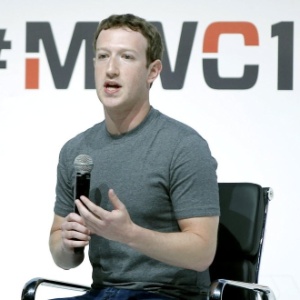 Zuckerberg participou do Mobile World Congress 2015, em Barcelona - Andreu Dalmau/EFE