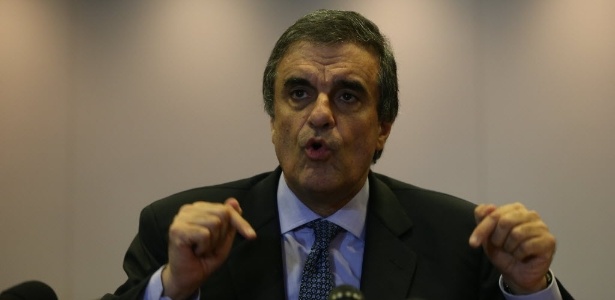 Ministro da Justiça, José Eduardo Cardozo: "Talvez não tenham absorvido a derrota" - Ernesto Rodrigues/Folhapress