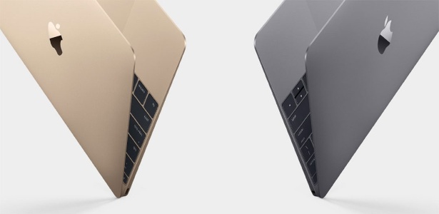 Apple lança nova linha de computadores MacBooks; portáteis vão ter opções douradas e prateadas - Divulgação