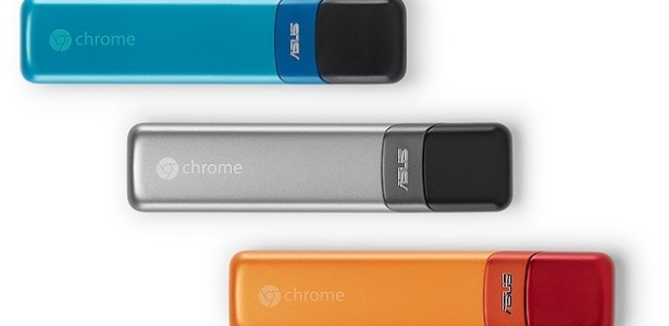 Google diz que Chromebit é "computador completo" em tamanho "menor que uma barra de chocolate" - Divulgação