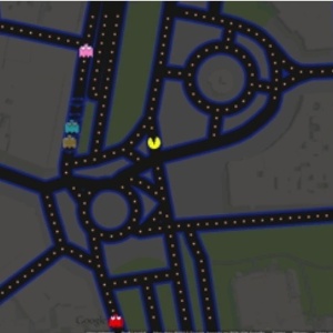 "Pac-Man" ganha missão pelas ruas do Google Maps; saiba como entrar nessa brincadeira - Reprodução