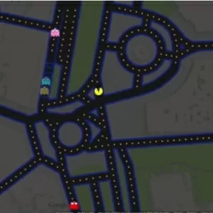 Google Maps transforma ruas em fases de Pac-Man