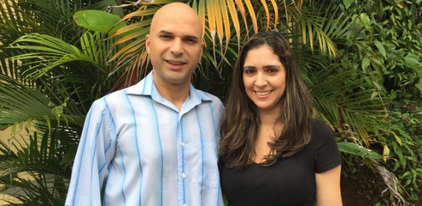 O engenheiro de computação Fábio Laé de Souza e a mulher Carolina Saliby são os responsáveis pelo site Clique da Esperança - Divulgação