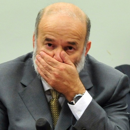 9.abr.2015 - CPI da Petrobras ouve depoimento do tesoureiro do PT, João Vaccari Neto, um dos réus da Lava Jato - Luis Macedo/Câmara dos Deputados