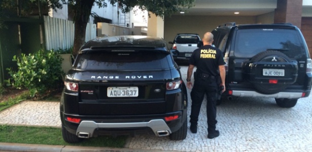 PF usou Range Rover de ex-diretor da Petrobras para prender André Vargas - Divulgação/Polícia Federal