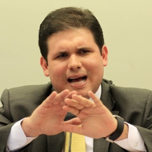 O presidente da CPI da Petrobras, Hugo Motta (PMDB-PB): aos 25 anos, é um dos mais jovens da Câmara - Beto Barata - 14.abr.2015 -/Folhapress