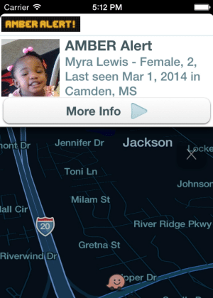 Como os alertas sobre sequestros devem aparecer no app Waze - Divulgação