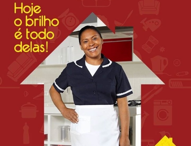 Anúncio mostra Tânia Aparecida, eleita "melhor doméstica do Brasil" no Raul Gil - Reprodução/Facebook