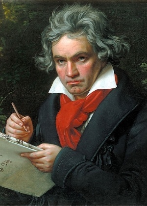 Retrato de Ludwig van Beethoven