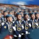 May 7, 2015 - Soldiers rehearse for the Victory Day parade on Red Square in Moscow, Russia - Sergei Ilnitsky/EFE