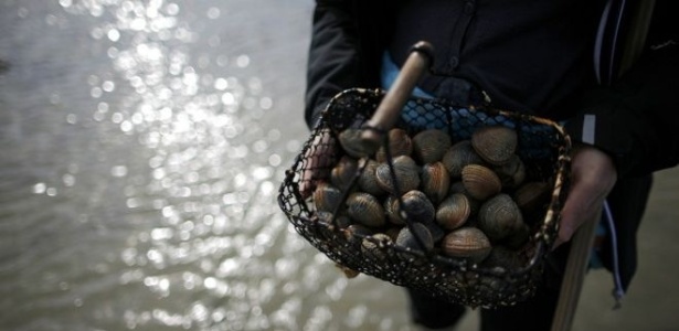 Xiaojuan Wei foi flagrada com mais de mil moluscos, acima da cota máxima diária permitida - Reuters