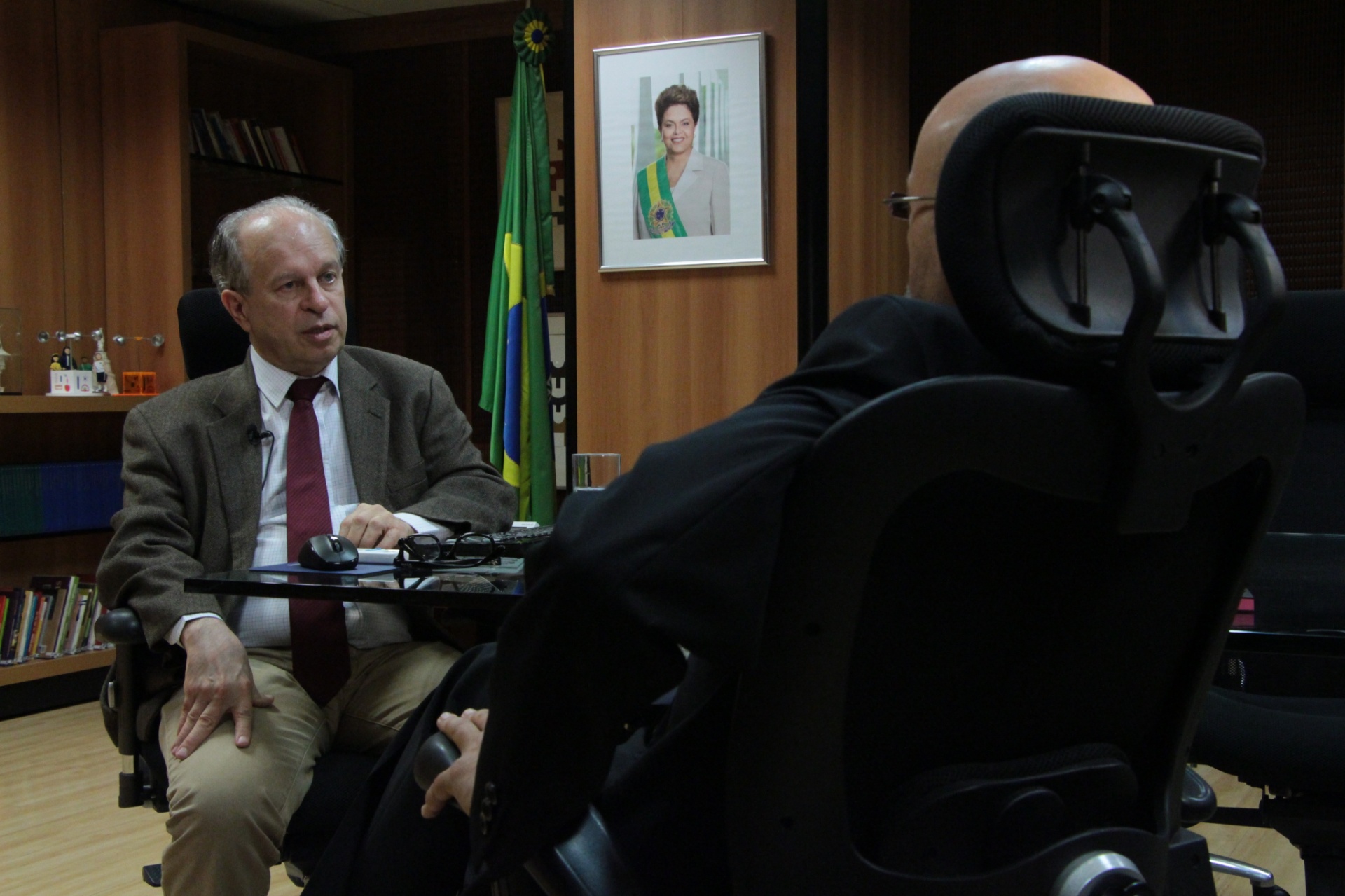 Fotos: Josias de Souza entrevista Renato Janine Ribeiro, ministro da ...