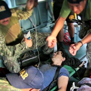 Asteclinio da Silva Ramos Neto se feriu em queda de avião e foi resgatado por operação militar no Peru - Divulgação/Comando Conjunto de las Fuerzas Armadas Peru