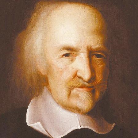 O filósofo Thomas Hobbes O filósofo Thomas Hobbes