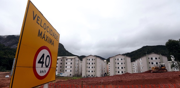 Apartamentos que estão sendo construídos pelo programa Minha Casa, Minha Vida, em Teresópolis, estão praticamente concluídos - Fábio Motta/Estadão Conteúdo 