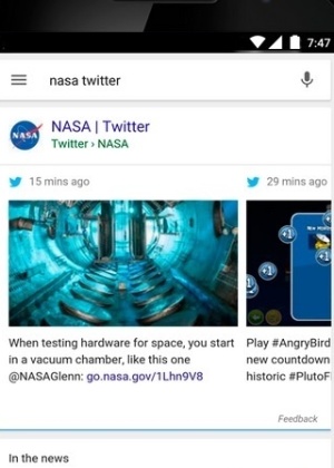 Nova parceria entre Google e Twitter possibilita a busca de tuítes - Divulgação
