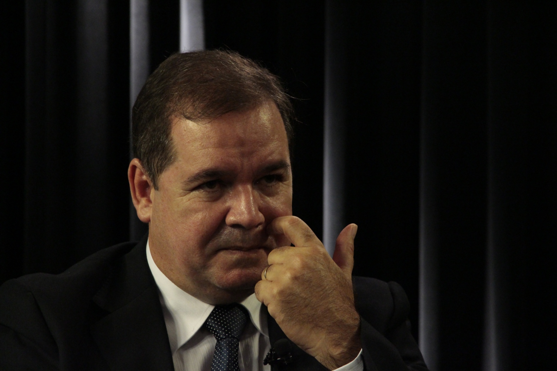 22.mai.2015 - O governador do Acre, Tião Viana (PT), concede entrevista ao blogueiro do UOL Josias de Souza - Kleyton Amorim/UOL