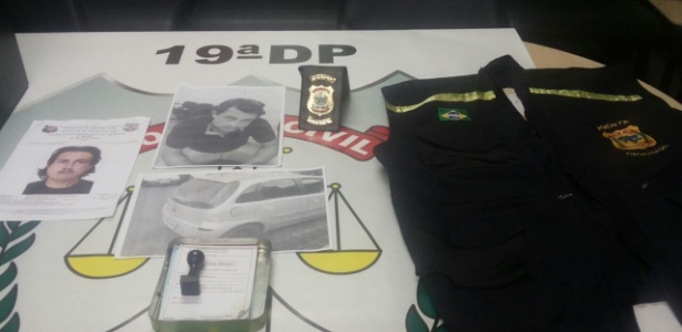 Polícia Civil do DF prende estuprador que se passava por policial usando distintivo e coletes falsos - Divulgação/Polícia Civil do DF