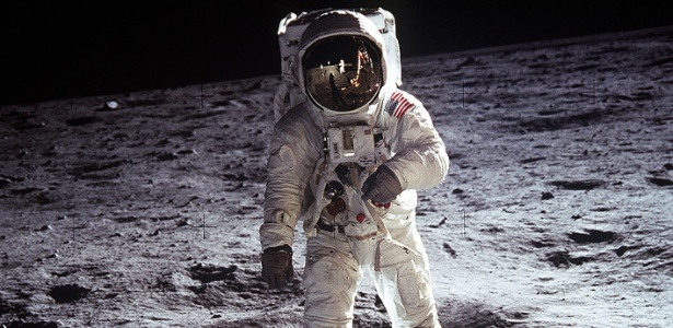Doze astronautas americanos já caminharam na Lua - Nasa
