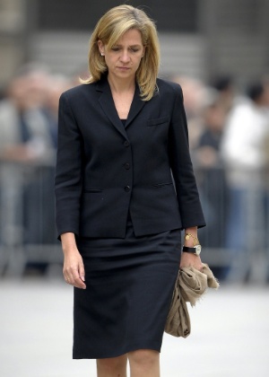 Cristina, a Duquesa de Palma de Mallorca da Espanha, terá seu título revogado - Josep Lago/AFP