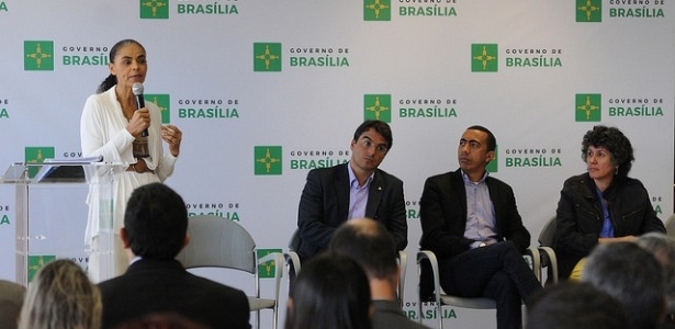 Rede, grupo de Marina Silva (foto), teve pedido de registro negado pelo TSE em 2013 - Dênio Simões/Agência Brasília