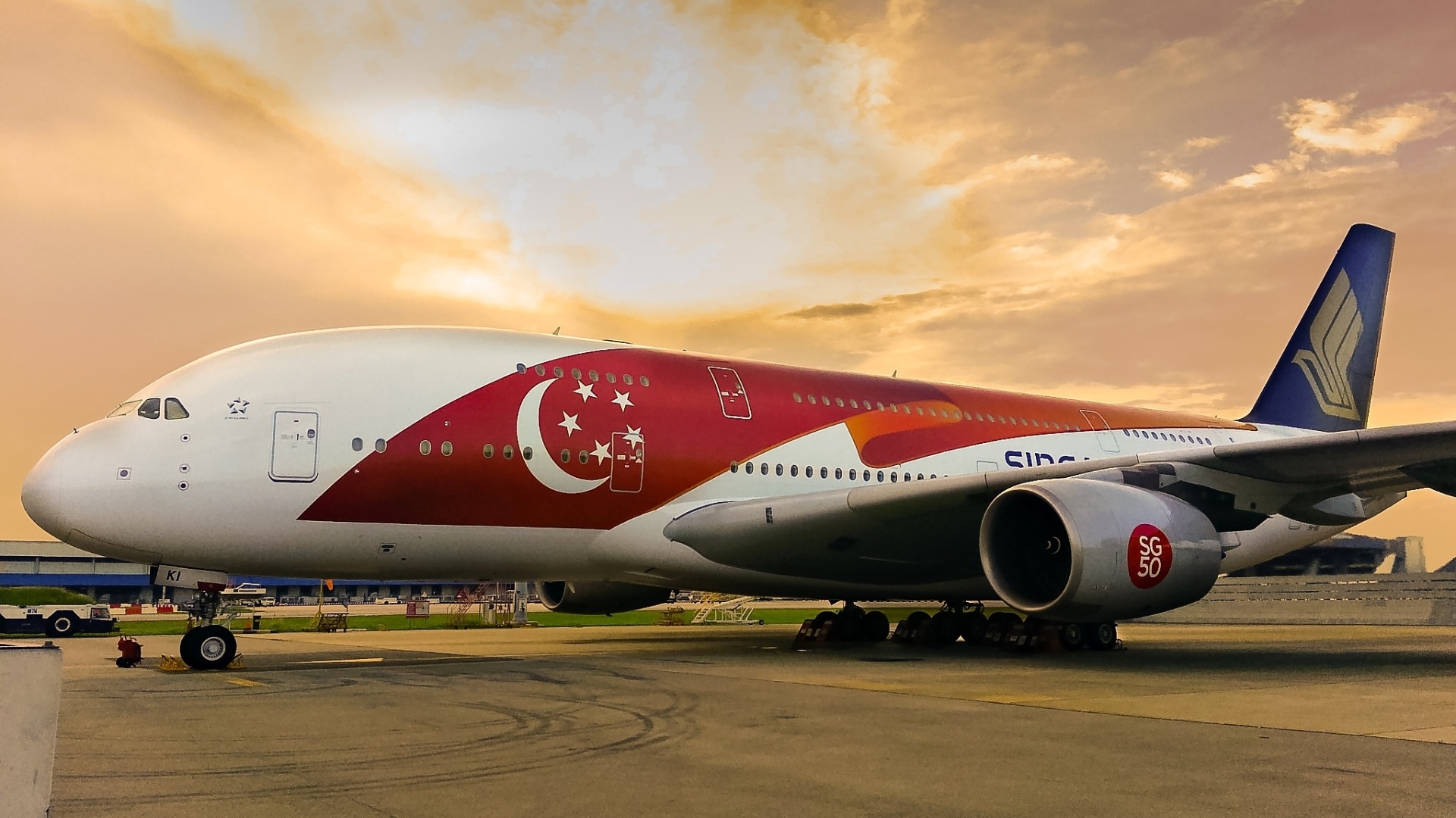 Avião da Singapore Airlines - Divulgação