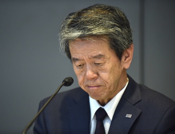 Hisao Tanaka, que comandava a Toshiba - Kazuhiro Nogia/ AFP Photo