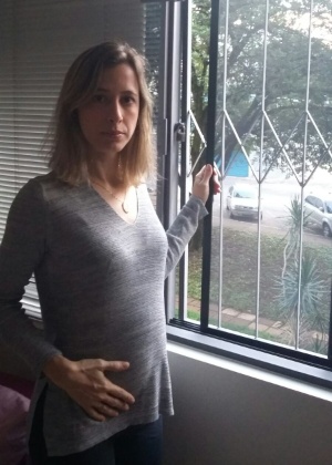 A pediatra Gabriela Raposo, 32, está grávida há 12 semanas. Ela saiu do Recife no dia 14 de novembro e não tem data para retornar - Arquivo Pessoal